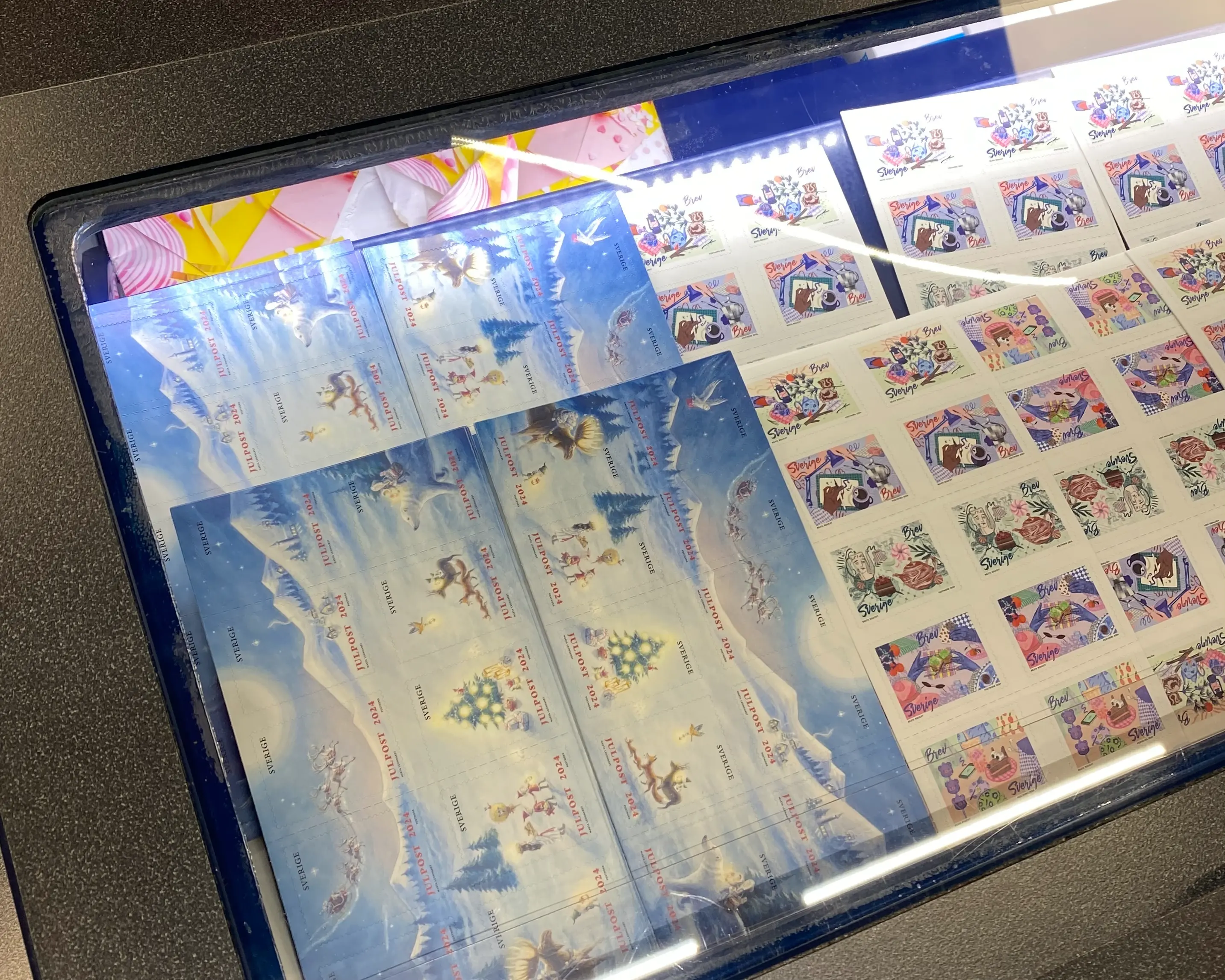 たくさんの種類がある切手