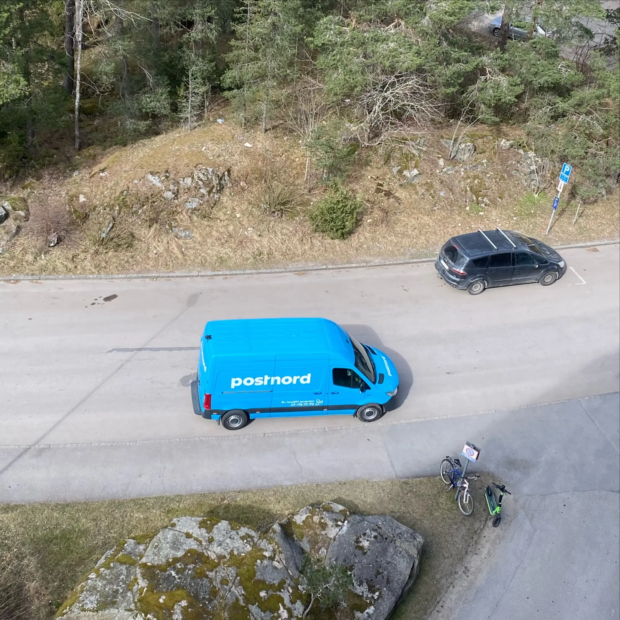 PostNordのトラック