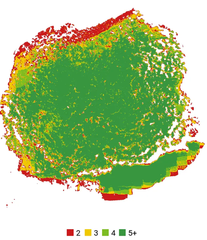 飛行経路マップ