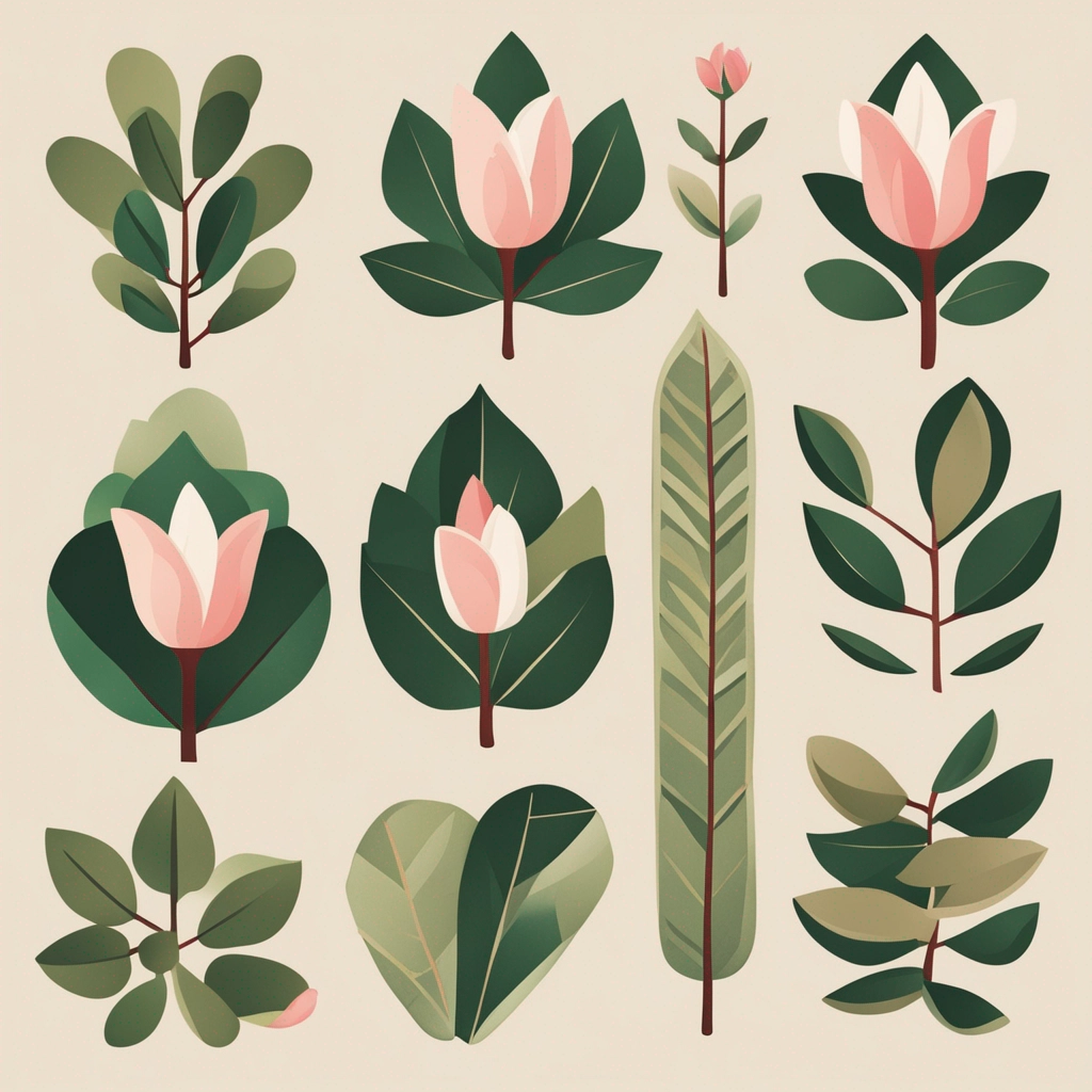 AIで作製したホオノキのイメージ